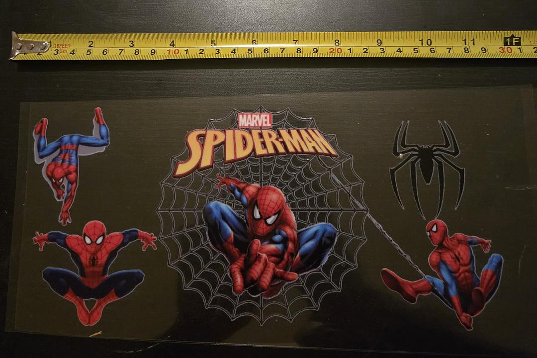 Spider-Man UV Sticker
