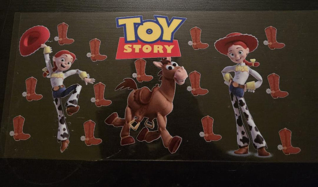 Toy Story Woody and Jessie UV Sticker