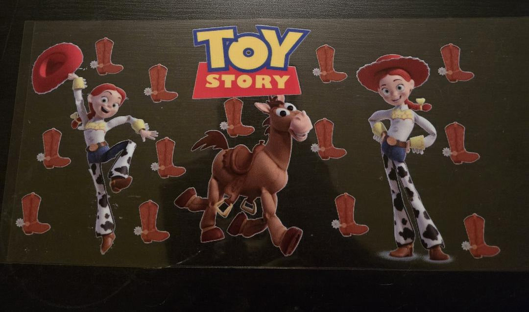 Toy Story Woody and Jessie UV Sticker