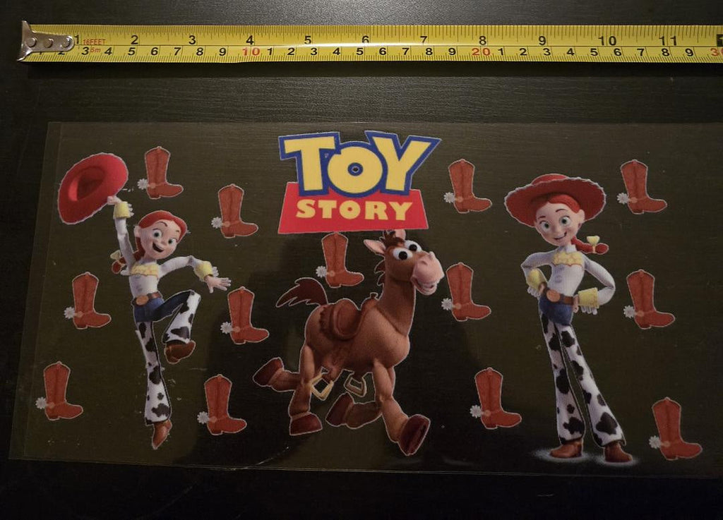 Toy Story Woody and Jessie UV Sticker
