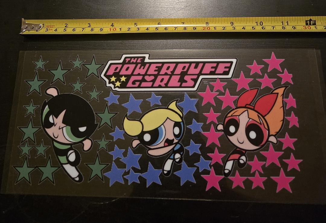 The Powerpuff Girls UV Sticker