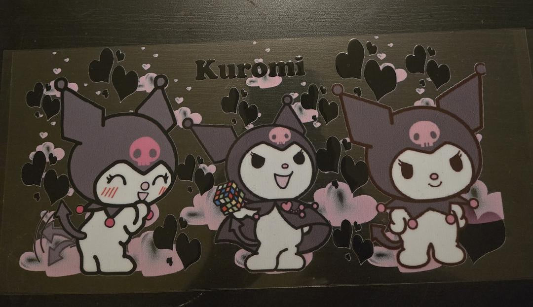 Kuromi UV Sticker
