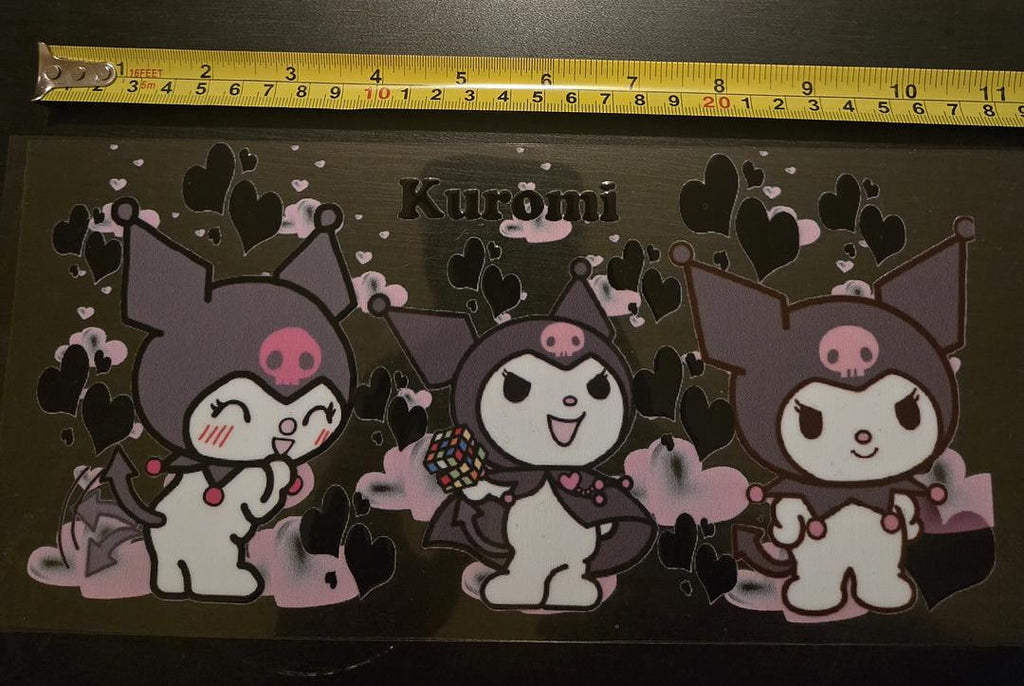 Kuromi UV Sticker