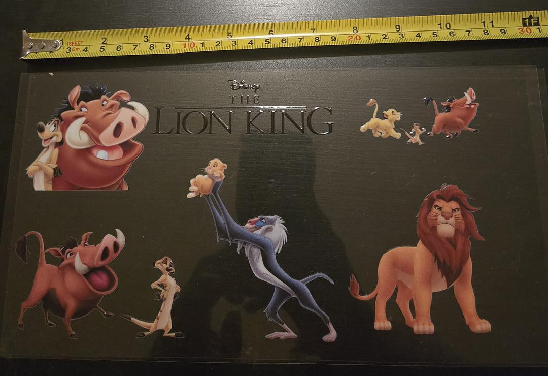 The Lion King UV Sticker