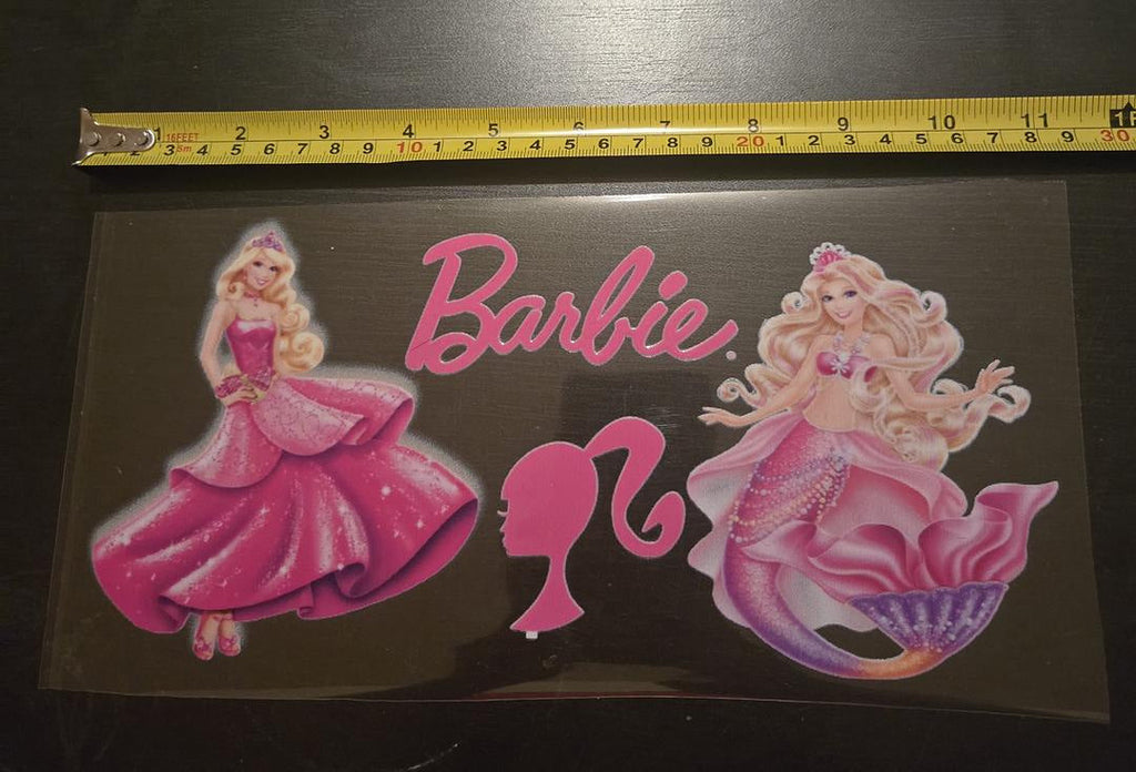 Barbie UV Sticker