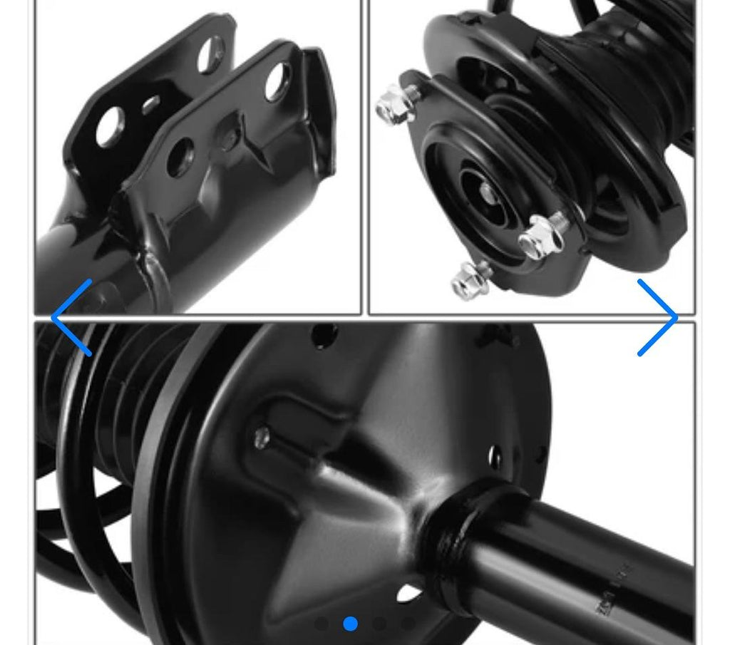 01-04 TOYOTA RAV4 FRONT LEFT AND FRONT RIGHT FRONT SHOCK STRUT ASSEMBLY