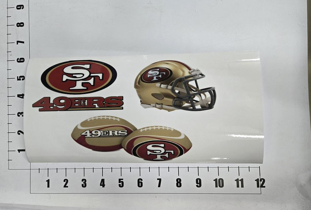 San Francisco 49ers UV Sticker