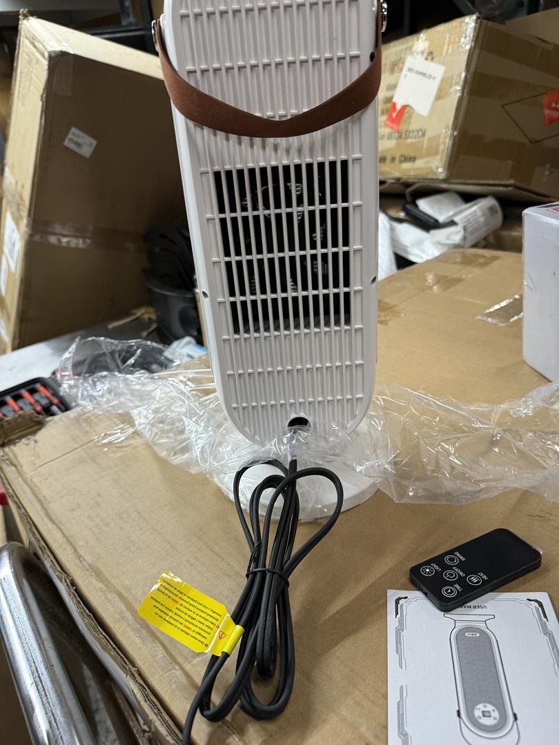 SPACE HEATERS FOR INDOOR USE, 16 INCH PORTABLE ELECTRIC HEATER FOR OFFICE, 1500W FAST HEATING SPACE HEATER WITH THERMOSTAT, 90°OSCILLATION, 12H TIMER, REMOTE, SAFE, ULTRA-QUIET