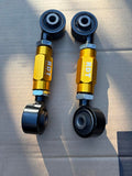 90-01 ACURA INTEGRA RDT GOLD HEAVY DUTY ADJUSTABLE ALUMINUM REAR TOW ARM KIT