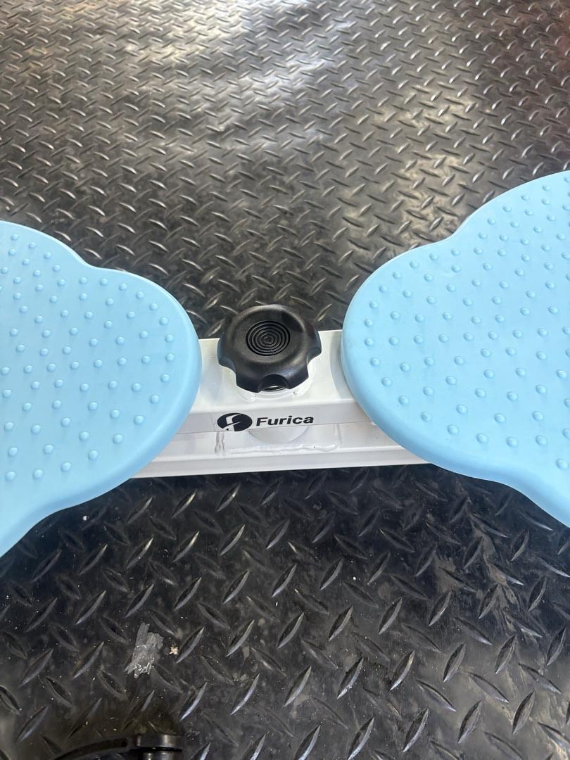 EXERCISE TWIST BOARDS,WAIST TWISTER MACHINE BALANCE BOARD FOR FOOT MASSAGE WEIGHT LOSS(BLUE)