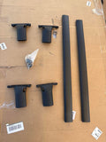 OB XY-6005 13-19 FORD ESCAPE OEM STYLE ALUMINUM ROOF TOP CROSS BARA (BLACK)