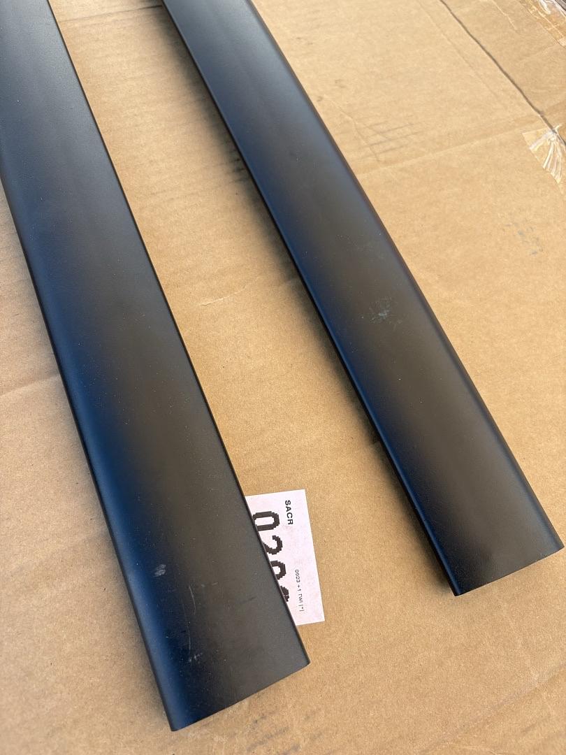 OB XY-6005 13-19 FORD ESCAPE OEM STYLE ALUMINUM ROOF TOP CROSS BARA (BLACK)