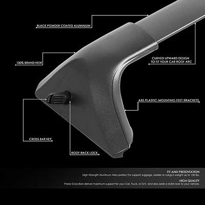 16-19 LEXUS LX570 ALUMINUM ROOF RACK SIDE RAIL CROSS BAR