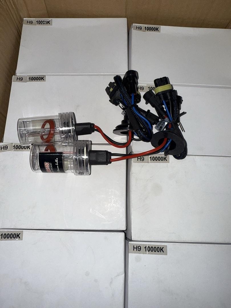 CASE OF 40 PAIRS H9 HID BULBS ONLY