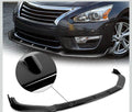 13-15 NISSAN ALTIMA GLOSSY BLACK FRONT BUMPER LIP