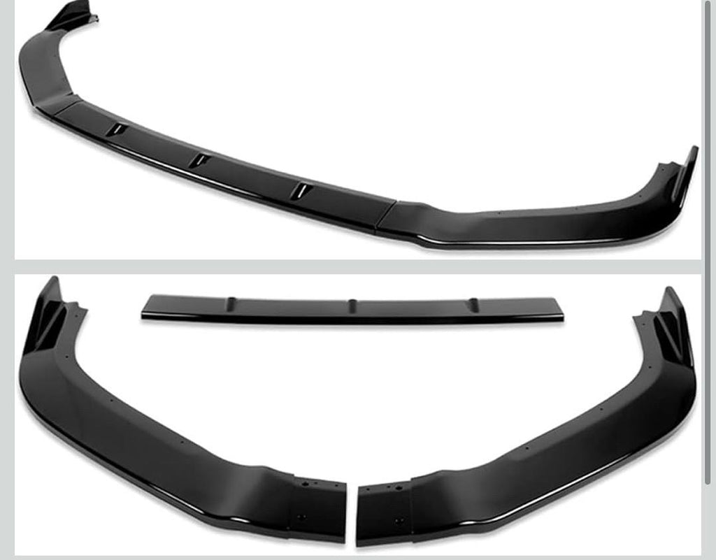 13-15 NISSAN ALTIMA GLOSSY BLACK FRONT BUMPER LIP