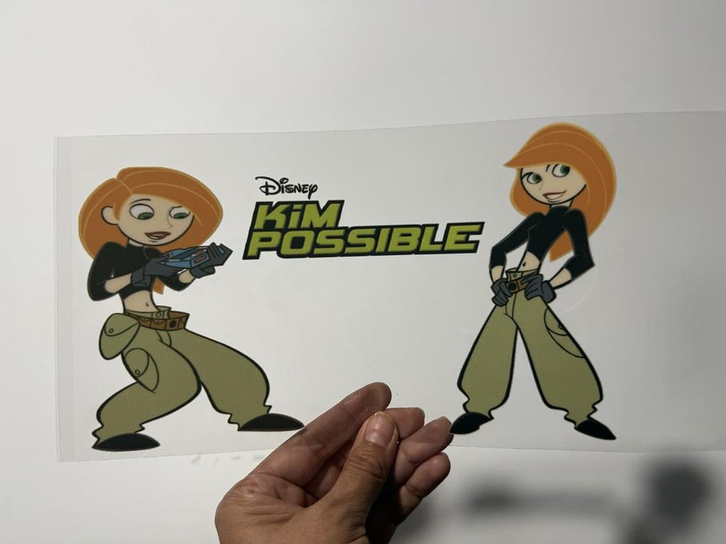 Kim Possible UV Sticker