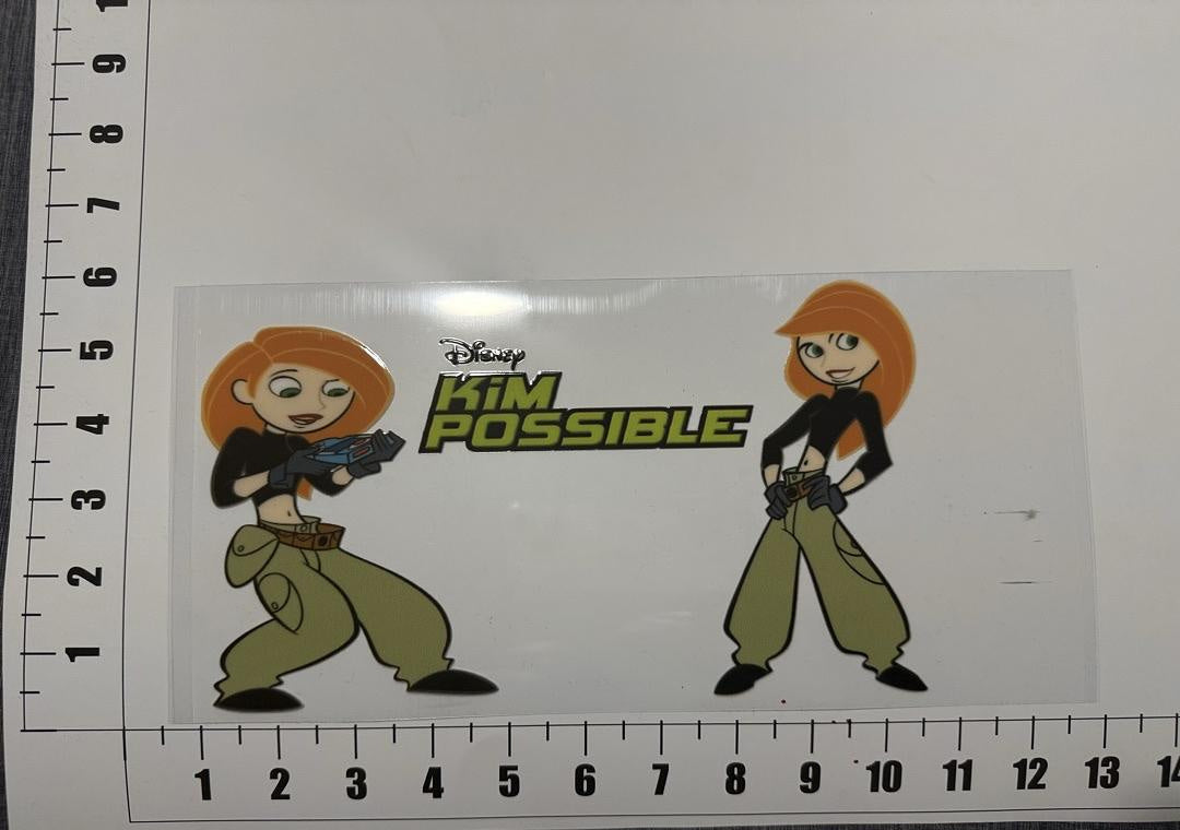 Kim Possible UV Sticker