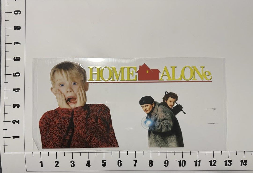 Home Alone Kevin And Two Robbers UV Sticker