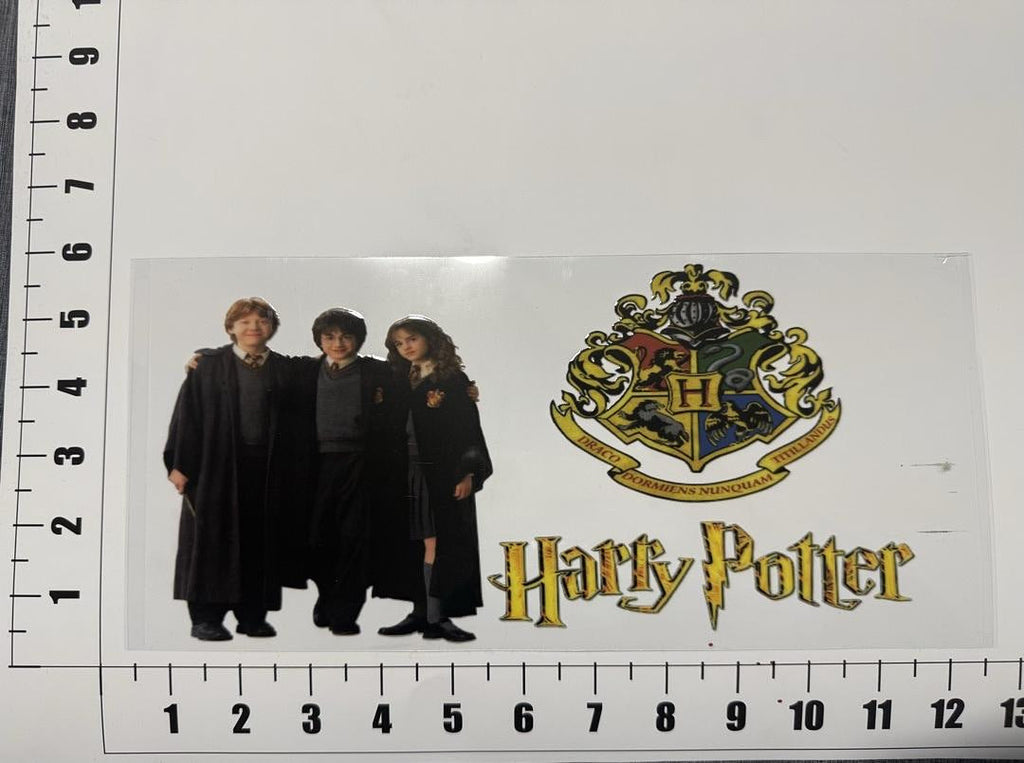 Harry Potter Ron Harry Hermione UV Sticker