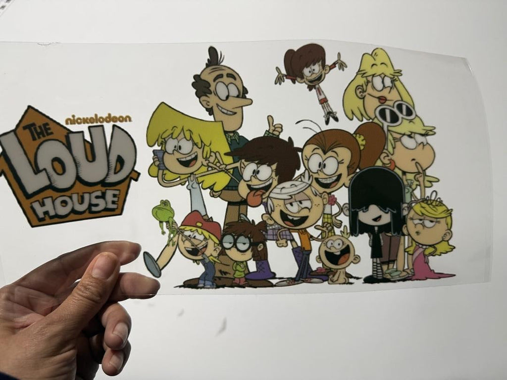 Loud House Entire Family UV Sticker