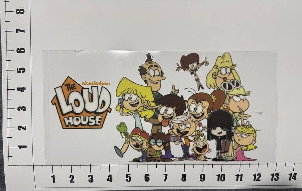 Loud House Entire Family UV Sticker