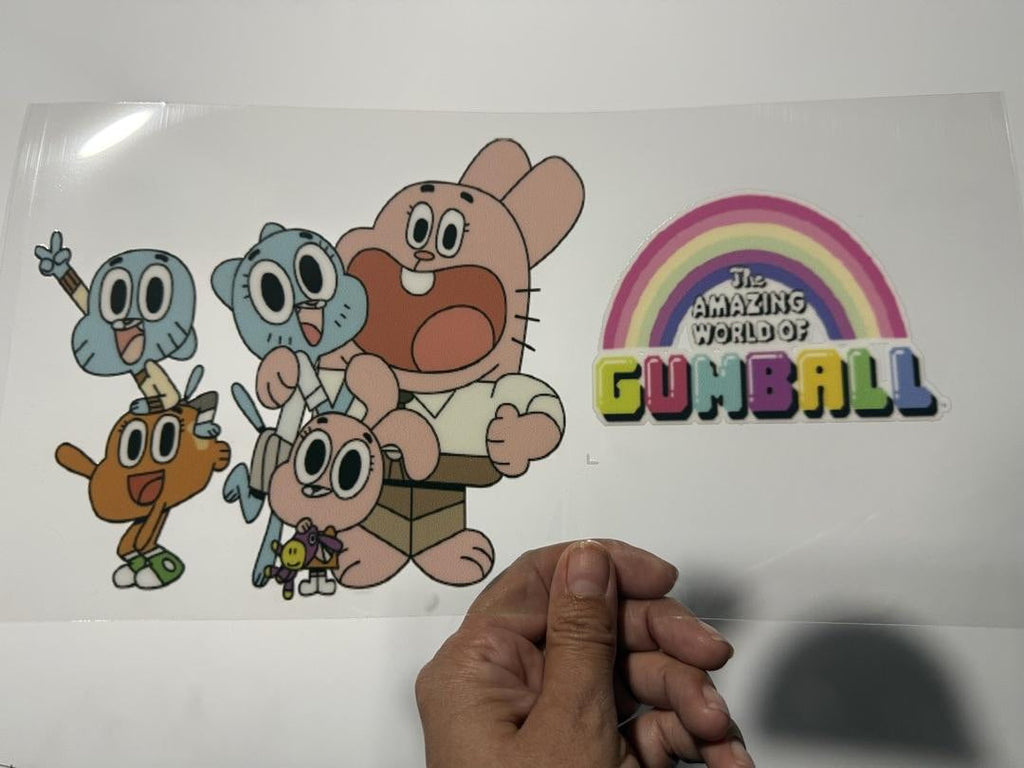 The Amazing World Of Gumball UV Sticker