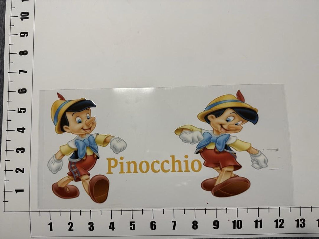 Pinocchio UV Sticker