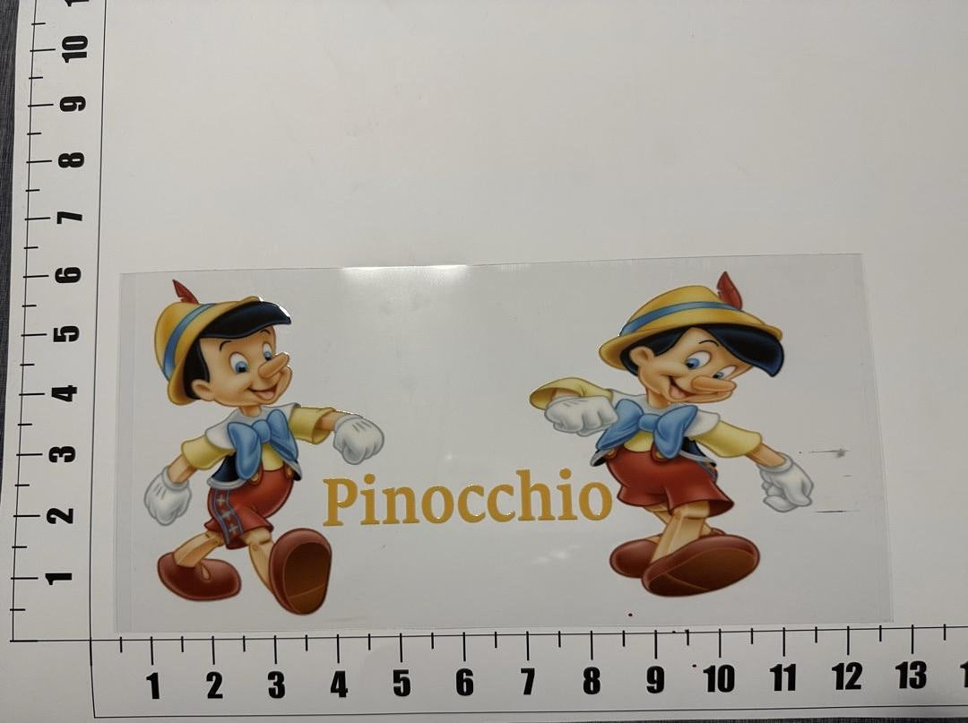 Pinocchio UV Sticker