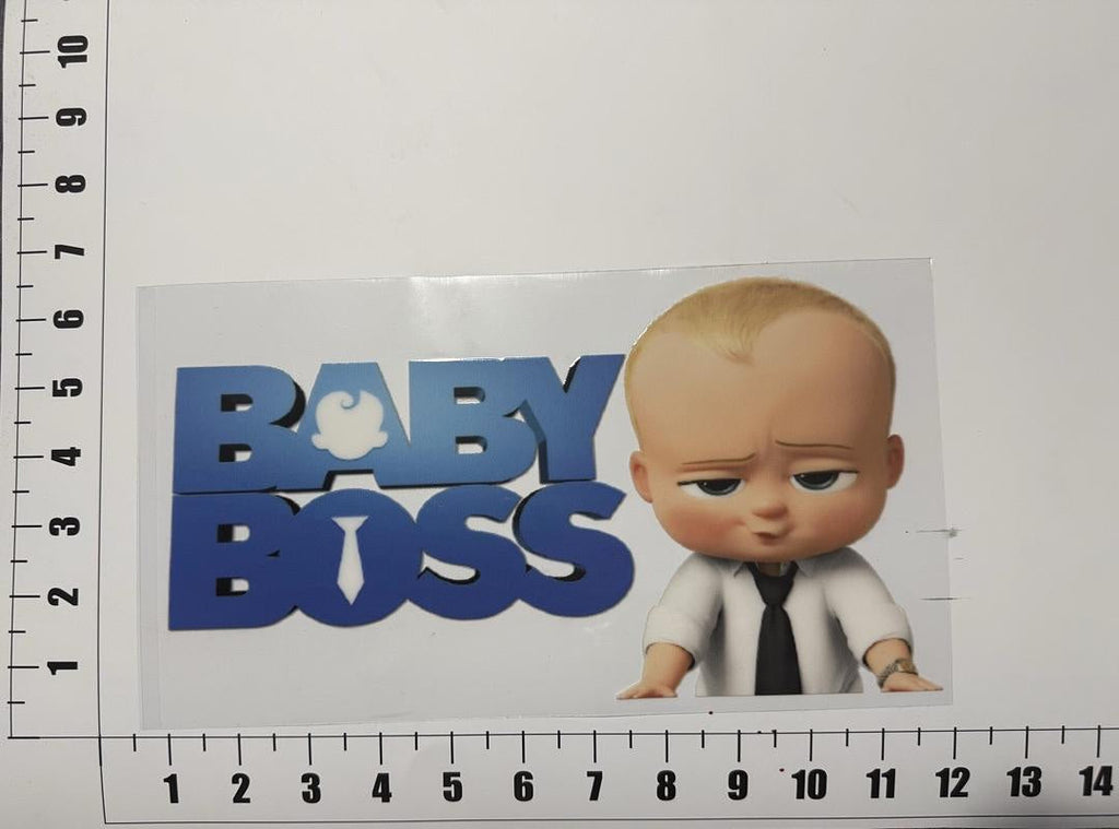 Boss Baby UV Sticker
