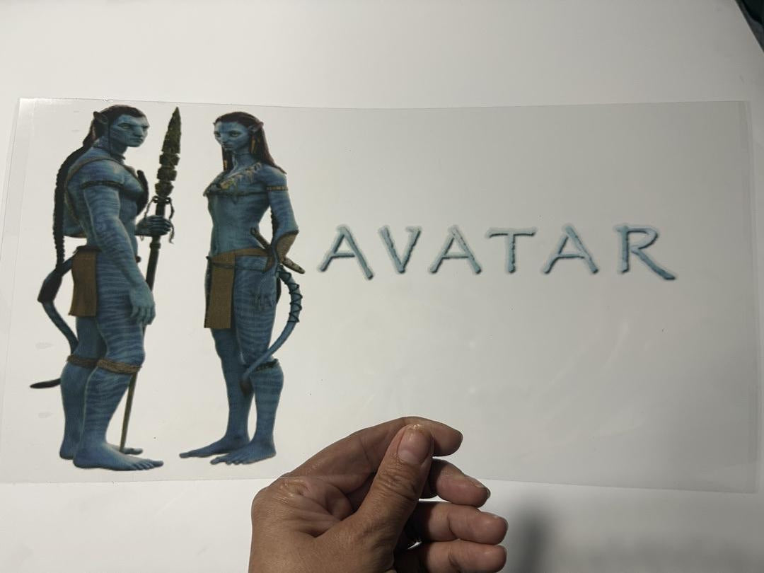 Avatar Jake Neytiri UV Sticker