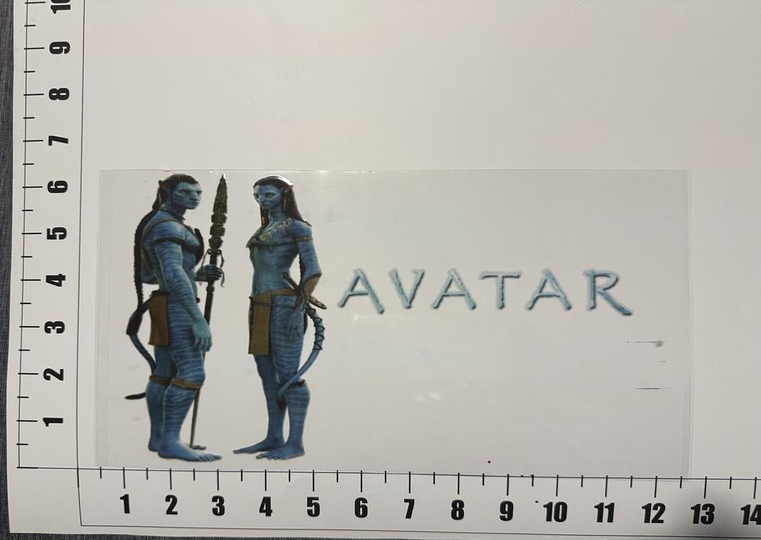 Avatar Jake Neytiri UV Sticker