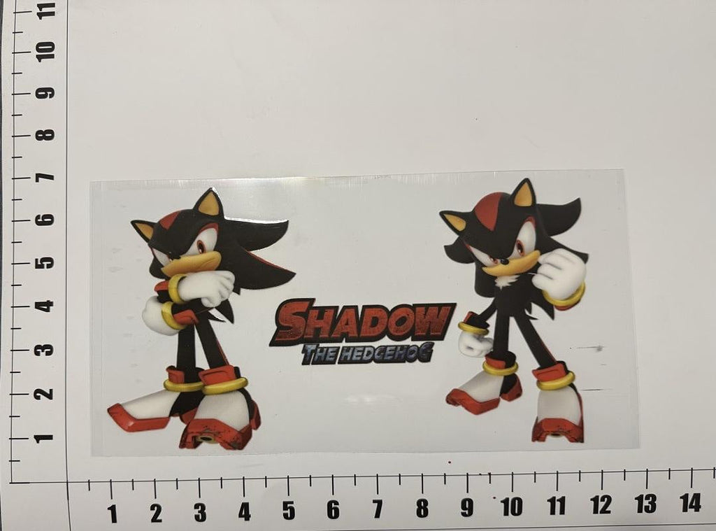 Shadow The Hedgehog UV Sticker