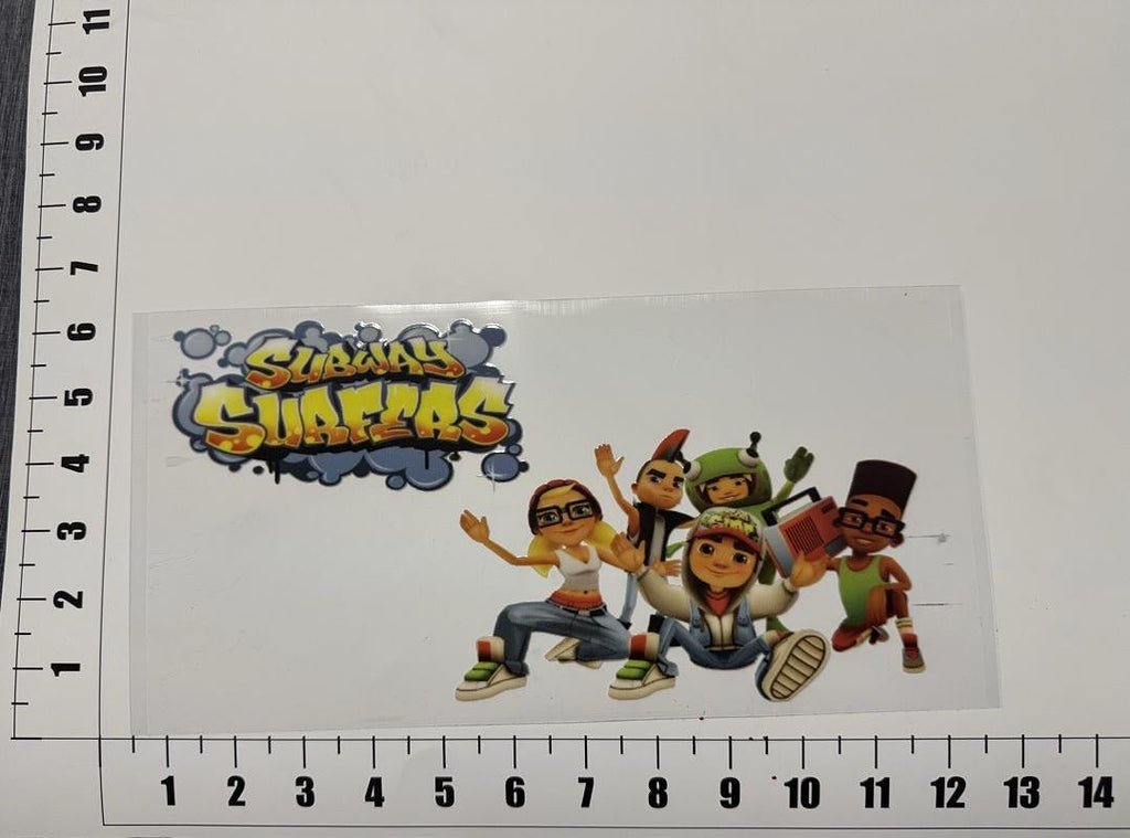 Subway Surfers Tricky Spike Jake Yutani Fresh UV Sticker