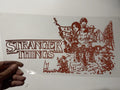 Stranger Things Artwork UV Sticker