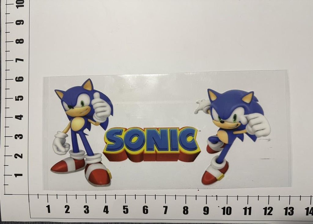 Sonic UV Sticker