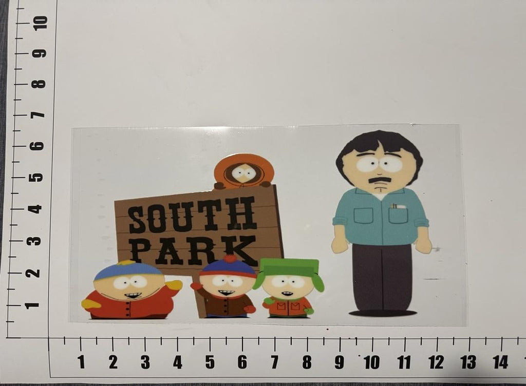 South Park Cartman Stan Kyle Kenny And Randy Marsh UV Sticker