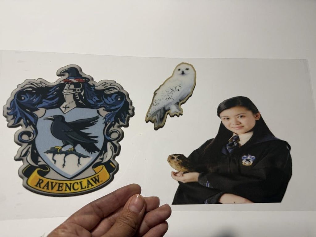 Ravenclaw Logo Owl And Cho Chang UV Sticker