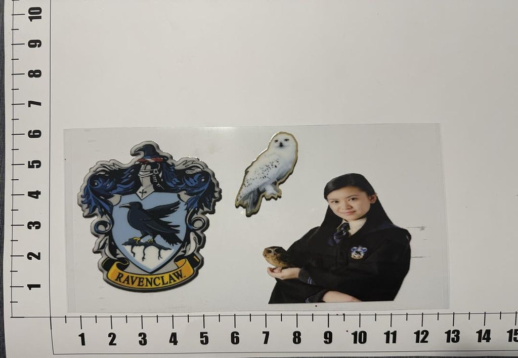 Ravenclaw Logo Owl And Cho Chang UV Sticker