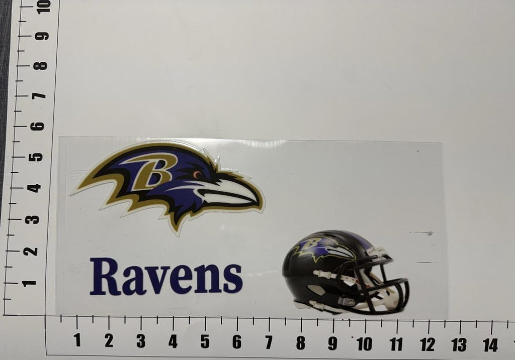 Baltimore Ravens UV Sticker