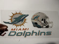 Miami Dolphins UV Sticker