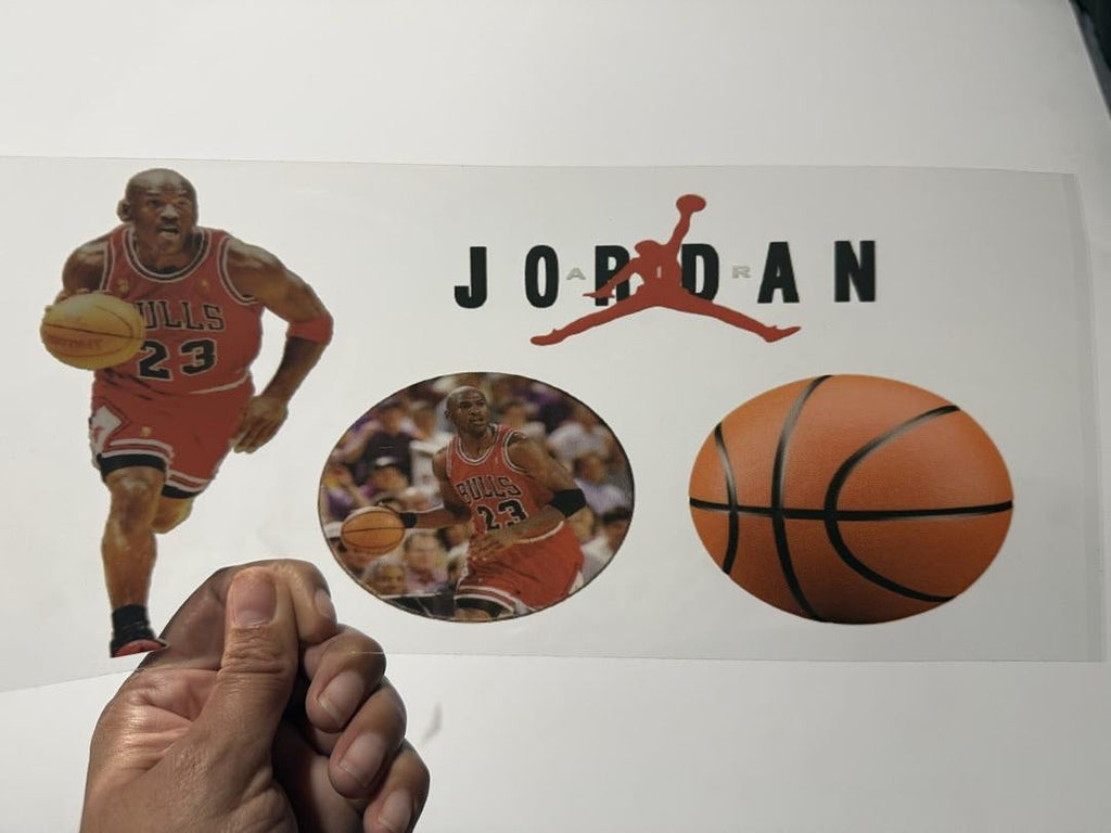 Michael Jordan UV Sticker