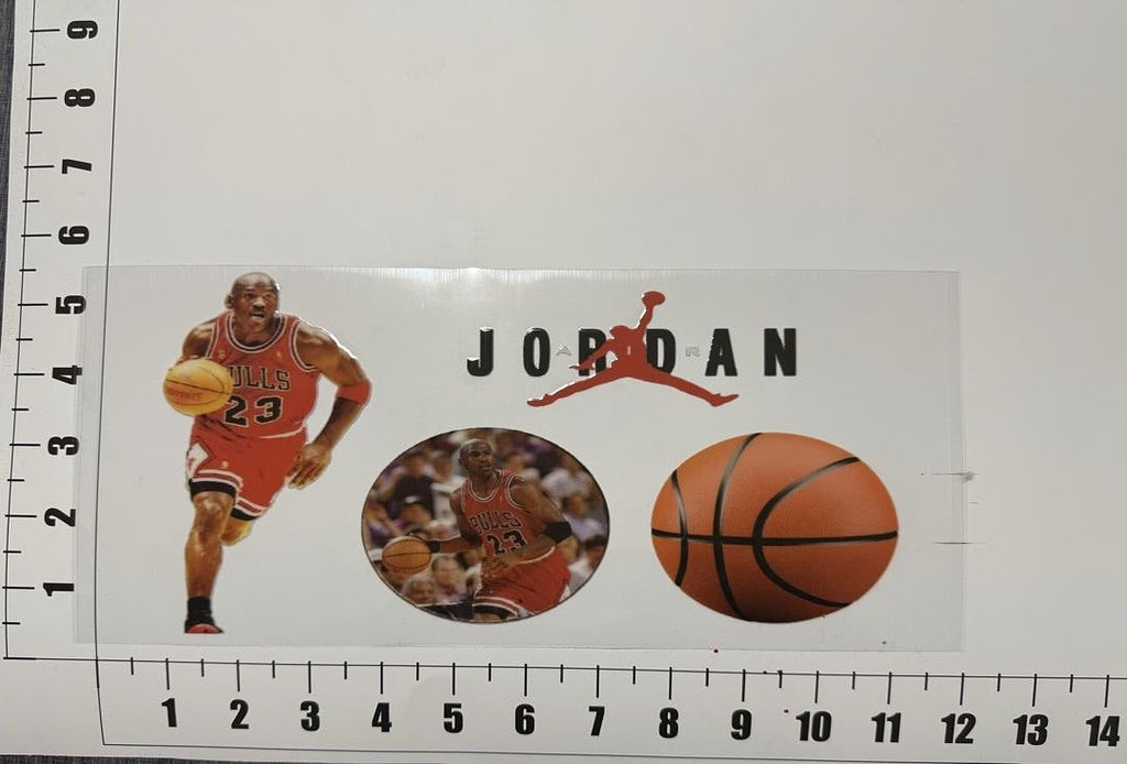 Michael Jordan UV Sticker