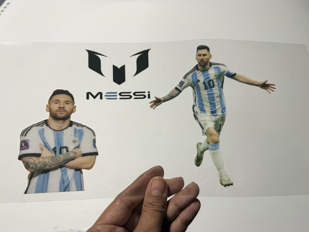 Lionel Messi Argentina UV Sticker