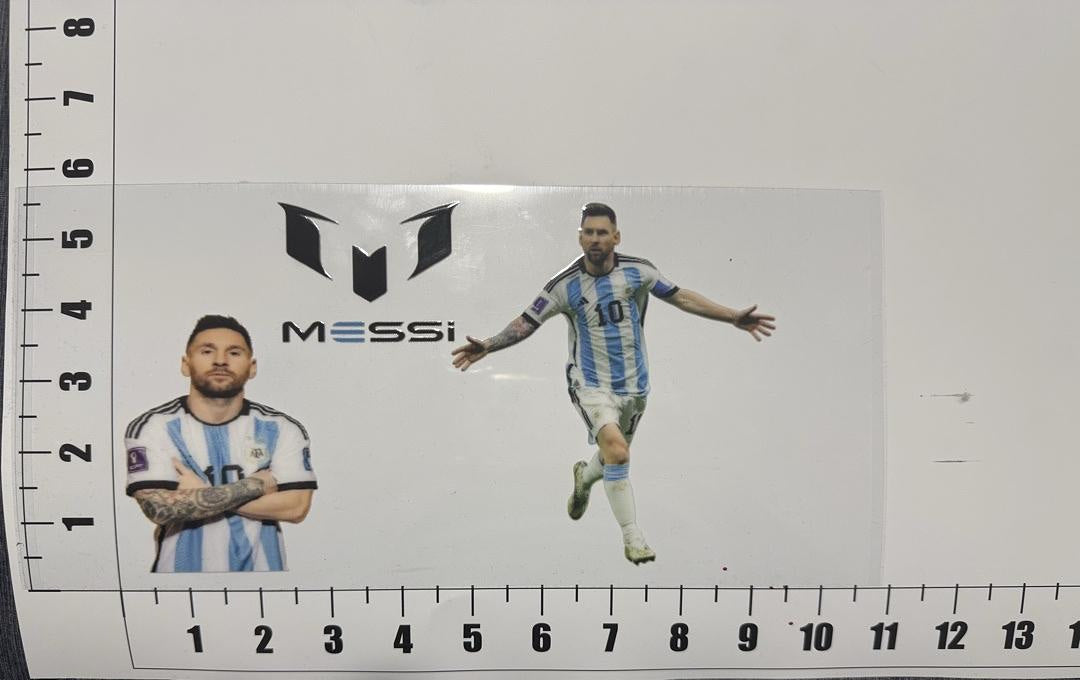 Lionel Messi Argentina UV Sticker