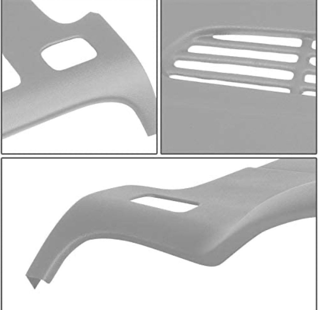 07-13 CHEVY TAHOE SUBURBAN ABS DASH BOARD COVER CAP OVERLAY (MAROON)