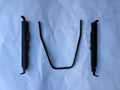 Universal Heavy Duty Black Powdercoated Finish Dual Lock Design Car Racing Seat Slider