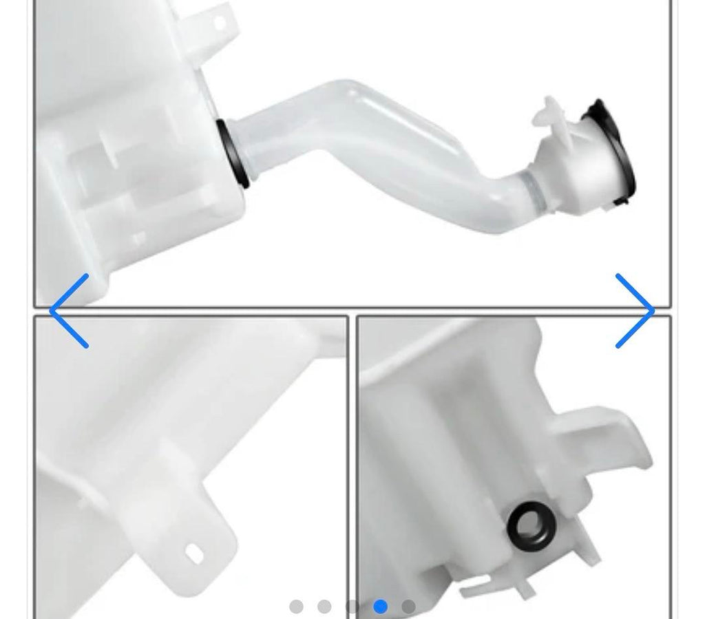 12-15 Toyota Prius Plug-In Windshield Washer Reservoir Tank Bottle w/Fluid Pump