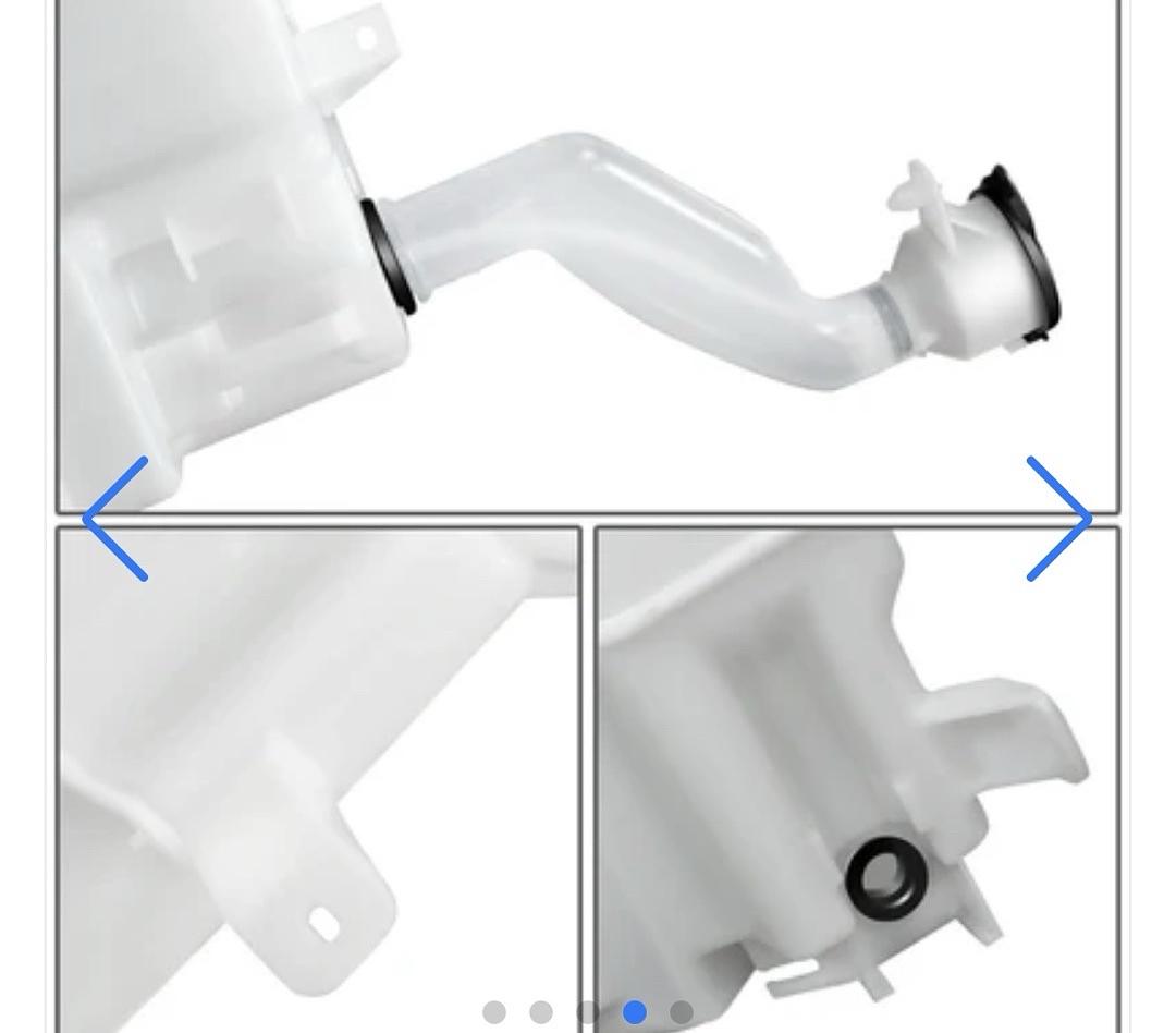 12-15 Toyota Prius Plug-In Windshield Washer Reservoir Tank Bottle w/Fluid Pump