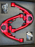 99-06 Silverado/Sierra 1500,Dual Shock Mounts,Red Front Upper Control Arms with Ball Joint